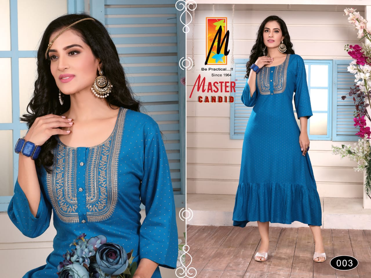 Master Candid Heavy Rayon Fancy Designer Latest Designer Kurti Collection